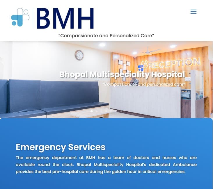 Hospital Website